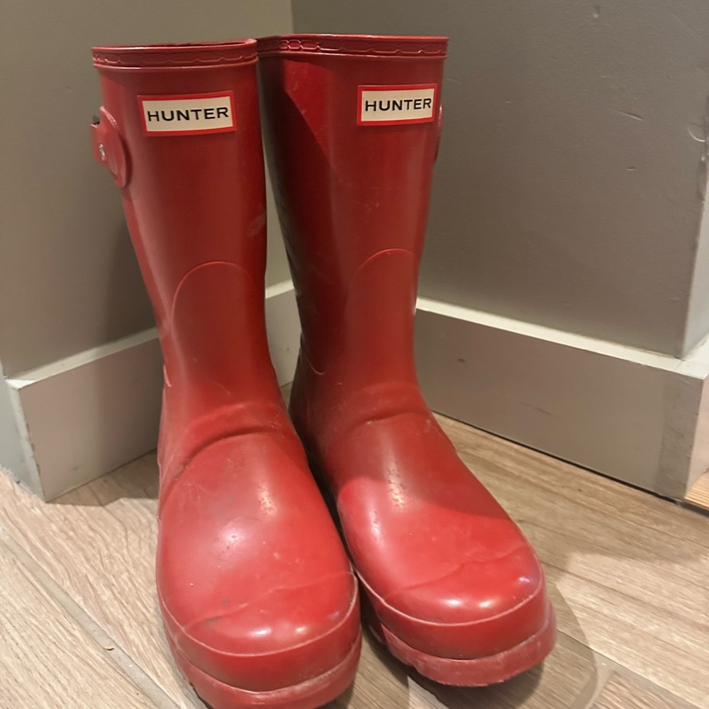 Hunter Red Boots